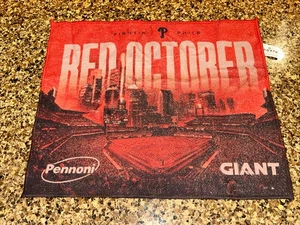 2024 Philadelphia Phillies NLDS Game 2 SGA Red October Postseason Rally Towel - Picture 1 of 8