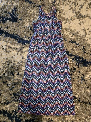 Vestido feminino ARIZONA Jeans Company tamanho L 14 bolinhas marinhas - Imagem 1 de 4