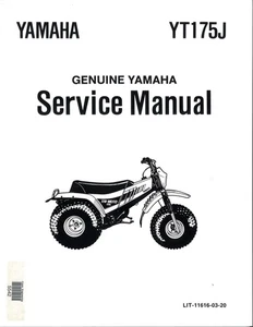 Yamaha Service Manual YT175J - Picture 1 of 6