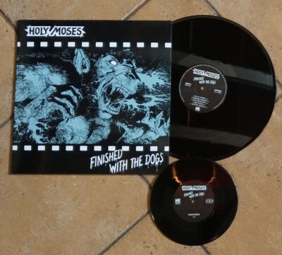 HOLY MOSES – Finished With The Dogs (12" + 7" Black Vinyl) Ltd. 150 Copies - Image 1 of 4