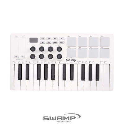 SMK-25 Bluetooth USB MIDI Controller Pads Pot Mini Keys iOS MAC PC Android - Bild 1 von 4