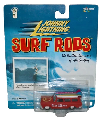 Johnny Lightning ~ The Hang 10 Men ~ 1960’s Surf Rods & Longboards DieCast 1:64  - Image 1 of 4
