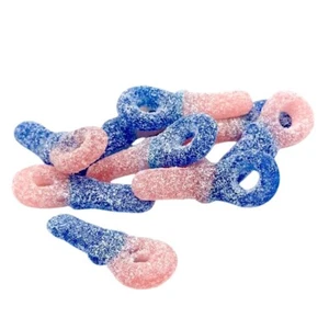 Kingsway Vegano Efervescente Chicle Dummies Lengua Pintura Dulces Agrios Varios Tamaños - Imagen 1 de 10