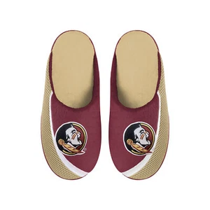 FOCO NCAA Men's Florida State Seminoles 2022 Big Logo Color Edge Slippers - Picture 1 of 4