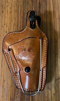 Funda para pistola de cuero marrón tostado Safariland Monrovia de colección 530 MD-FR Foto 1 de 4