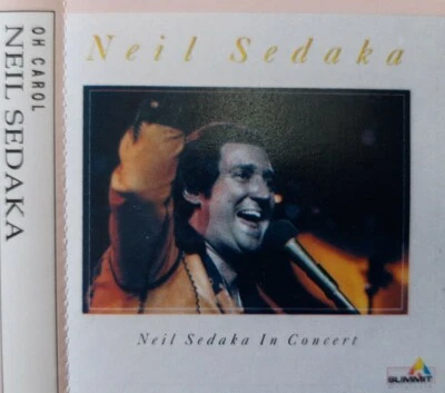 Neil Sedaka - In Concert Oh Carol! Cassette Tape. FREE POST!! - Image 1 of 4