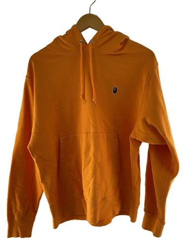 A BATHING APE (BAPE) Felpa con cappuccio A BATHING APE arancione M usata