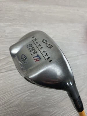 Snake Eyes 653TH MAS900H 18* Hybrid Utility Club Pro Force 75 Gold Stiff Shaft - Image 1 of 4