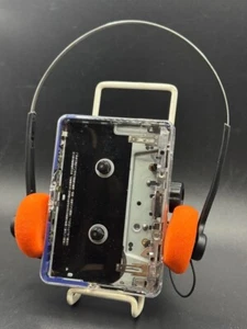 Sony Wm-Ex631 Transparent Walkman Cassette Player Clear Skeleton aus Japan gebraucht - Bild 1 von 8