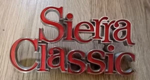 GMC Sierra Classic Metal Badge Emblem - Picture 1 of 6