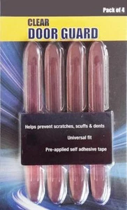4 protectores protectores protectores de botas flexibles de goma transparentes (DG06) se adaptan a VAUXHALL - Imagen 1 de 1