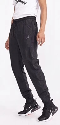 Pantalones de chándal para hombre Nike Jordan forrados con diamantes negros 2XL nuevos AQ2686 010 Foto 1 de 4