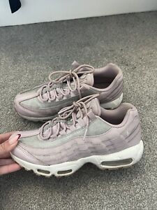 Pink & Silver Nike Air Max 95 Trainers 