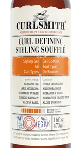 CURLSMITH - Curl Defining Styling Soufflé - Vegan Medium Hold Styling Gel for - Picture 1 of 2