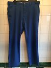 W 38 L 31 Blue Chinos Stormwear + Flat Front Tapered Leg Blue Harbour M & S NWT