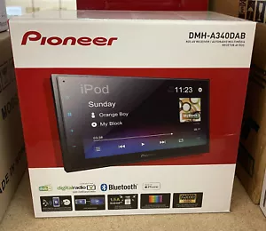 Pioneer 6.8" Bluetooth DAB+ Touch Car Apple Android DAB Stereo DMH-A340DAB NEW - Picture 1 of 2