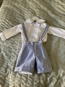 christening gown - Purple Pips - Size O - Picture 1 of 4