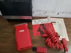 Vintage Norelco Lady Shaver #HP2116 Red Tested Works Cord Papers & Black Case