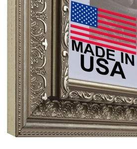 3-1/2" Rust Silver-Gold Picture Frame 11x14 12x18 16x20 24x36 30x40 36x36+ 104-S - Picture 1 of 9