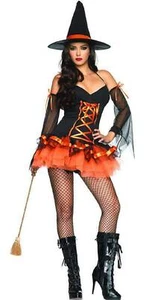 Playwear Hocus Pocus Hottie Mini Dress Costume - Picture 1 of 2