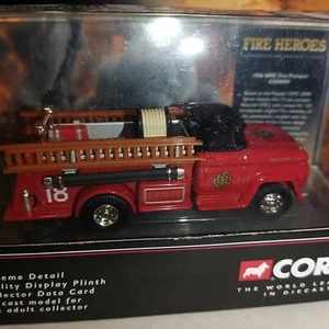 Corgi  FIRE HEROES 1966 GMC Fire Pumper CS90009 Chicago F.D.NMIB - Picture 1 of 8