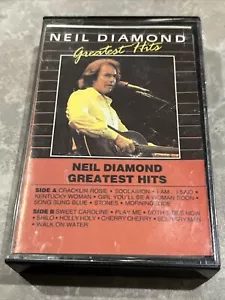 Neil Diamond Cassette Greatest Hits VTG Cassette Tape **Belgium Import**TESTED** - Picture 1 of 5