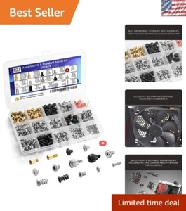 Hochwertiges 502-teiliges Schraubenset für DIY PC-Montage - Chromstahl Haltbarkeit - Bild 1 von 10