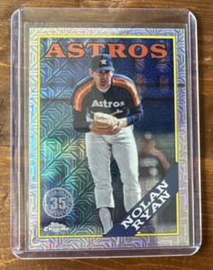 2023 Topps Series 1 Chrome Silver Pack Mojo Refractor NOLAN RYAN Astros HOF - Picture 1 of 6