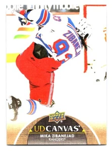 2021-22 Upper Deck UD Canvas Mika Zibanejad New York Rangers #C56 - Picture 1 of 2