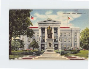 Postkarte State Capitol, Raleigh, North Carolina, Vereinigte Staaten von Amerika - Bild 1 von 2
