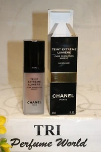 CHANEL MAKEUP TEINT EXTREME LUMIERE Pure Perfection Makeup # 04 SAVANE 1 fl. oz. - Foto 1 di 2