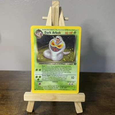 Dark Arbok 2/82 Holo Rare Team Rocket HP Vintage WOTC - Pokemon TCG - Image 1 of 4
