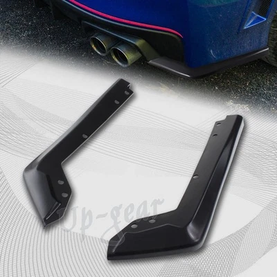 Parachoques trasero para Subaru WRX STI 2015-2021 estilo OE cenefa divisor de labios 2 piezas Foto 1 de 4