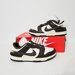 Nike Wmn Dunk Low Twist Brown Womens Size 5.5 - Picture 1 of 7