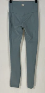VUORI Studio Pocket Leggings Donna XS Azzurro Chiaro Yoga Pantaloni Lounge Atletici - Foto 1 di 8