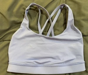 Reggiseno Lululemon Energy linea lunga a costine Luxtreme taglia 6 - Foto 1 di 8
