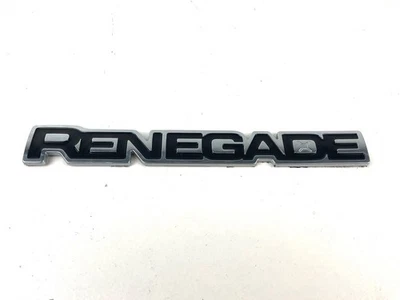 15-23 吉普 Renegade 徽章前门乘客侧徽章铭牌正品原始设备制造商 — 第 1/3 张图片