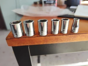 Facom ogv 1/4" drive Metric Socket Set 6 sockets - Picture 1 of 6