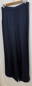Sass & Bide Womens AU 12 Navy Wide Leg Pants Kudasai Size AU 12 US 8 - Picture 1 of 9