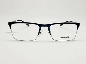 1 Unit New Arnette Black/Blue Eyeglasses Frames 54-18-140 #427 - Picture 1 of 11