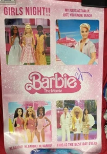 Greta Gerwig signiert Barbie The Movie Poster 22x34 - Bild 1 von 3