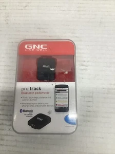 GNC Pro Track Bluetooth Black Pedometer GP-5560-BLK - Picture 1 of 2
