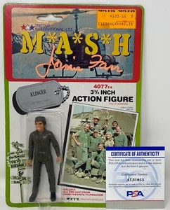 Jamie Farr Signed Klinger 1982 MASH TRISTAR Figure M*A*S*H 4077th 3.75 PSA/DNA - Picture 1 of 10