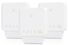 Ubiquiti UniFi 5-port Layer 2 Gigabit Switch w/PoE, 3-pack, CA Ver. | USW-FLEX-3