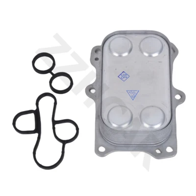 Fit For Fiat 500 2012 2013-2015 1.4L Oil Cooler Assembly with Sealing Gasket Set - Image 1 of 4