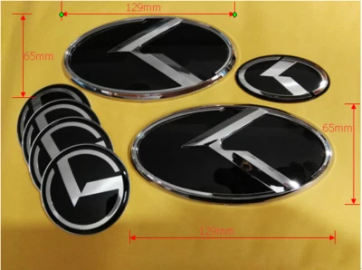 Juego de 7 pegatinas emblema logotipo 3D k para KIA nuevo Forte YD K3 2013-2023 Foto 1 de 4