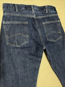 Patagonia Jeans Iron Clad Organic Cotton Blue Denim Straight Fit 30x34 Nice - Picture 1 of 13