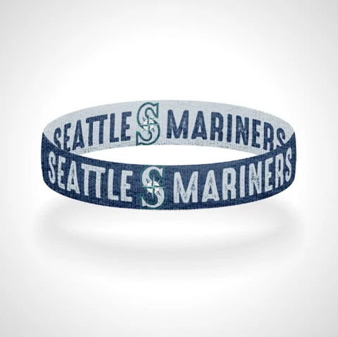 Reversible Seattle Mariners Bracelet Wristband M's Bracelet Cover