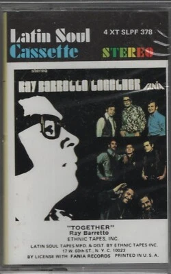 Ray Barretto Together Fania Records 4 XT SLPF 378 Sealed Cassette - Image 1 of 2