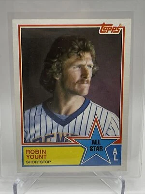 Tarjeta de béisbol 1983 Topps Robin Yount #389 casi nueva-como nueva envío gratuito Foto 1 de 3